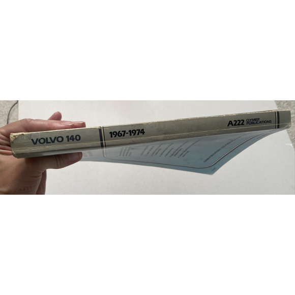 VOLVO 140 Book 1967-1974 Tune Up Shop Car Repair Service Rare CLYMER Manual A222 - Picture 4 of 11
